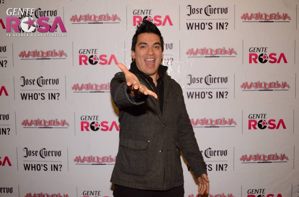 Mago Germán Arciniegas en evento de la Revista Gente Rosa