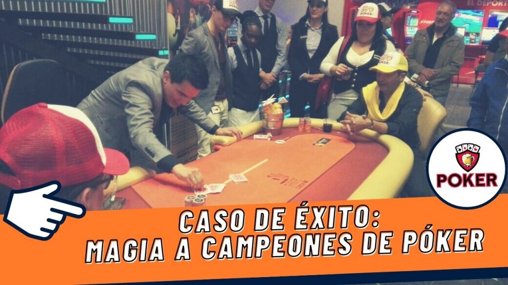 magia para campeones de poker en el casino hollywood